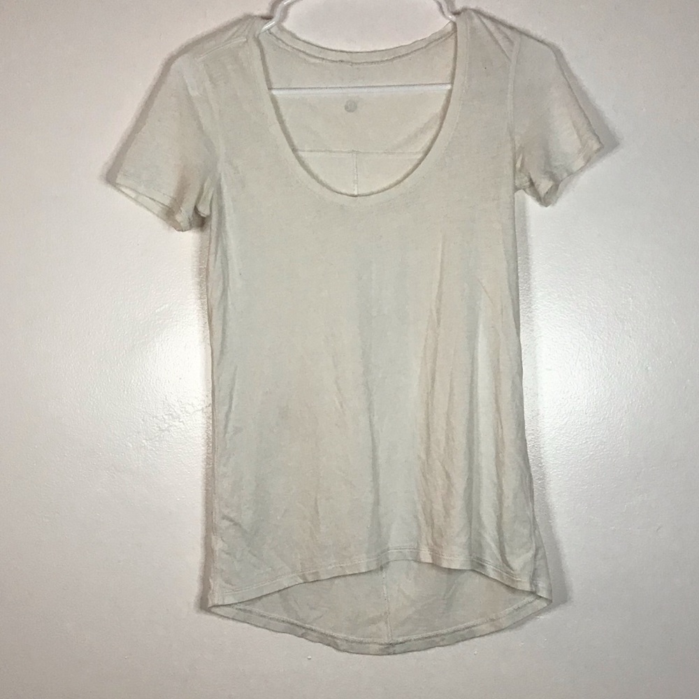 Lululemon Basic White Tee